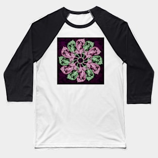 Acanthus mandala Baseball T-Shirt